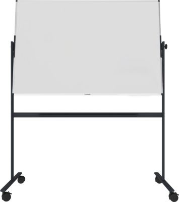 Stativ-Drehtafel Legamaster UNITE, magnetisch, drehbar um 360°, B 1500 x T 12,6 x H 1000 mm, lackierter Stahl, weiß